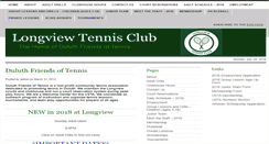 Desktop Screenshot of longviewtennis.com